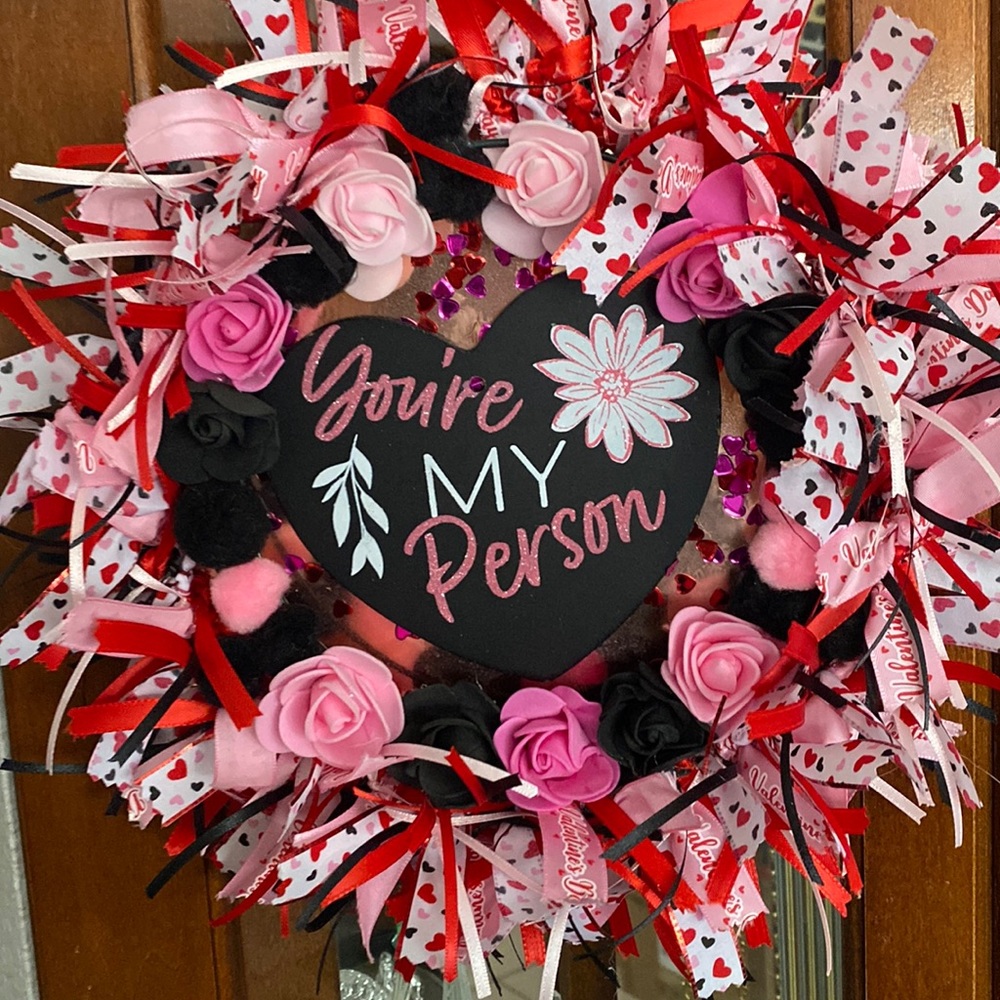 Heart wreath